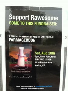 Rawesome Update - Support Rawesome - FARMAGEDDON Screening Rawesome Update - Support Rawesome - FARMAGEDDON Screening